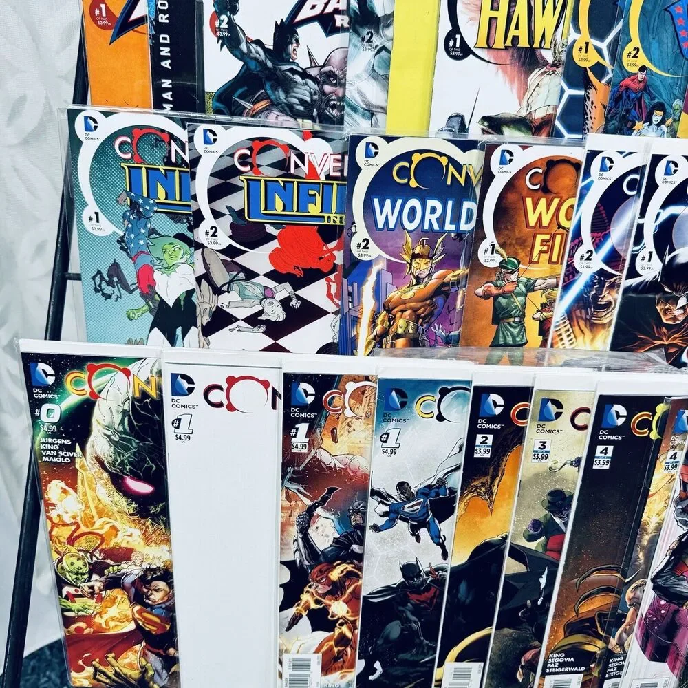 Convergence 0-8 & 10 Tie-Ins Mini Series +‎ 21 #2 Issues Lot DC 2015